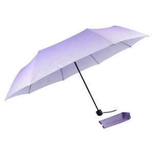 Kreatywna promocja 21-calowy parasol składany parasol w kolorze gradientu