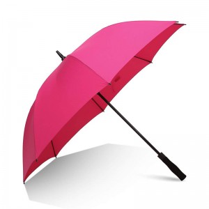Moda promocyjna 2019 rama z włókna szklanego EVA uchwyt parasol golfowy z niestandardowym nadrukiem